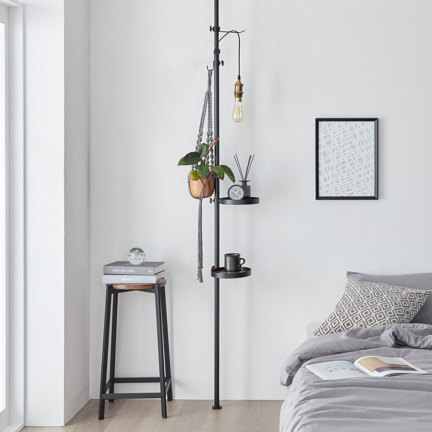 【ベルメゾン】突っ張りポールラック