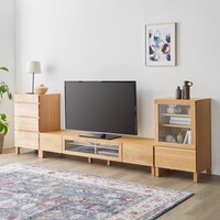 シリーズのテレビ台は別ページで販売