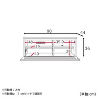 幅90・ガラス扉