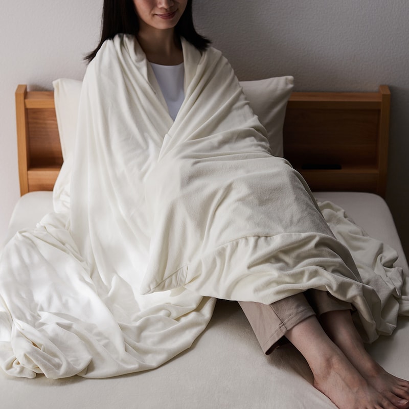 布団を入れずに毛布としてもお使いいただけます