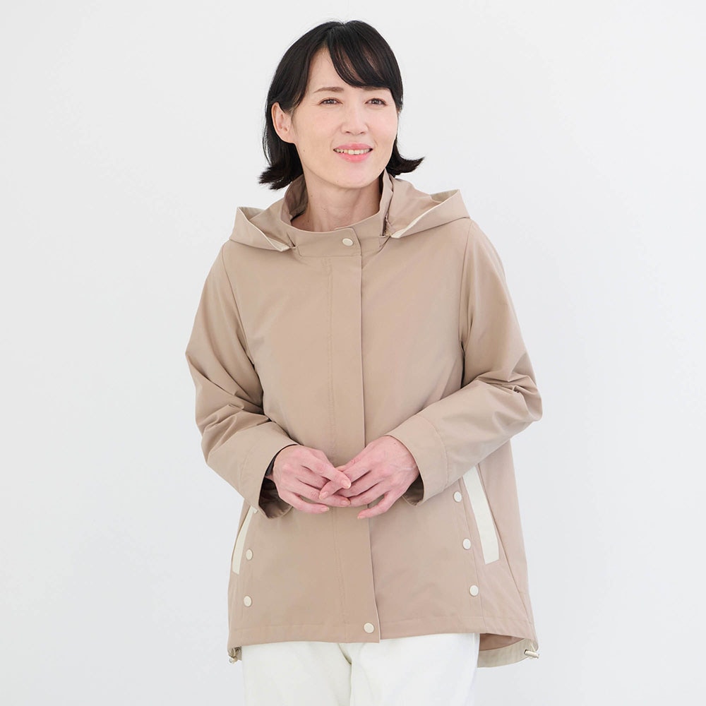 archivio フード付きジャケット ベージュ archivio フード付き