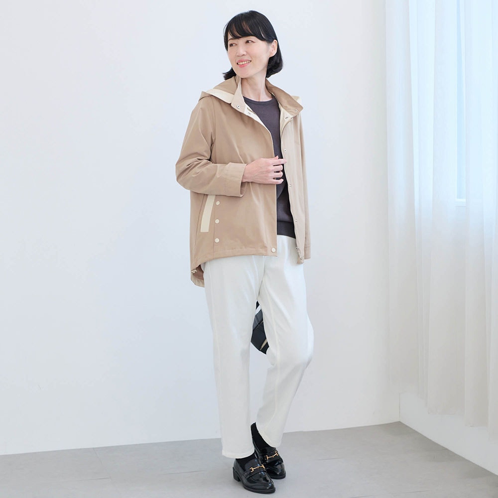 配色フードジャケット｜通販のベルメゾンネット