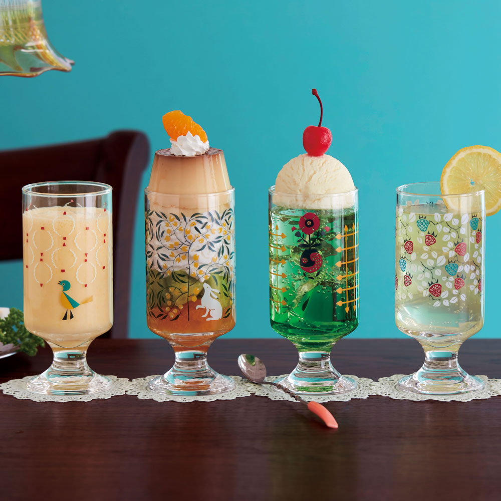 【竹久夢二】「竹久夢二」大正モダンあふれるレトロ調グラス