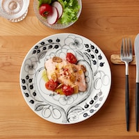 トースト、パスタやカレーなどにも使える万能サイズ「プレート21cm」