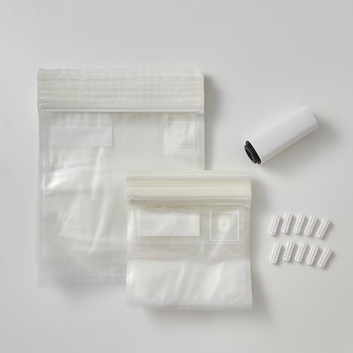 食品保存用圧縮吸引機&保存袋