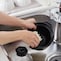 使い終わった釜は、水に浸しておけば、スポンジで普通に洗うだけでご飯粒もサッととれます