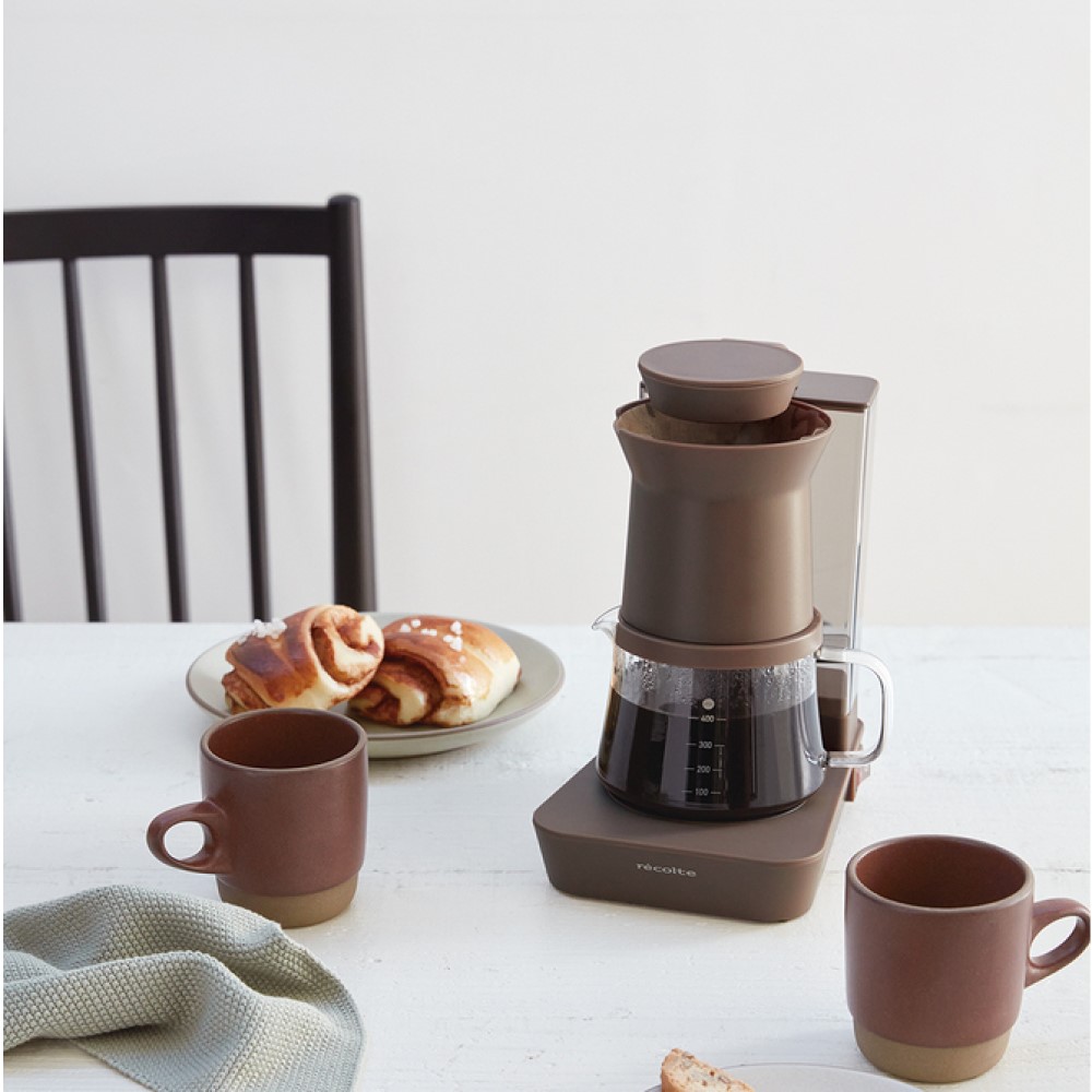 <数量限定カラー登場!> 雨のように降り注ぐお湯でコーヒーを抽出「レインドリップコーヒーメーカー」 <容量480ml>