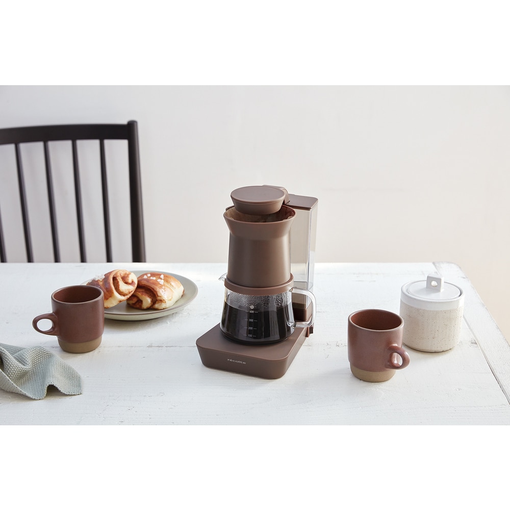 雨のコーヒータイム 数量限定カラー登場！＞ 雨のように降り注ぐお湯でコーヒーを