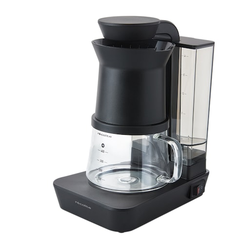 雨のように降り注ぐお湯でコーヒーを抽出「レインドリップコーヒーメーカー」 ＜容量480ml＞