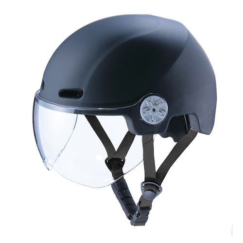 自転車用シールド付きヘルメット【ＳＧマーク取得済】