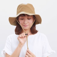 ストッパー付きのあごひもがついているので飛びにくい