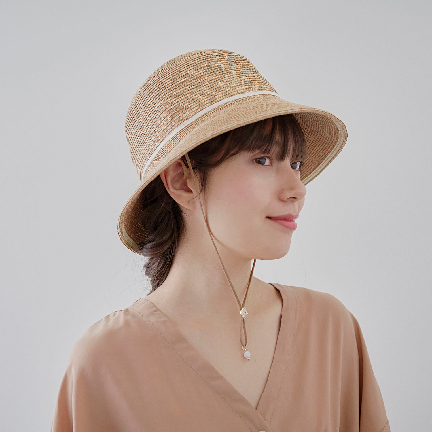 【ベルメゾン】UVチェッカー ブライトハットコード