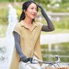 【ベルメゾン】【指まですっぽり覆うミトンタイプ】PRECIOUSUVクールメッシュ指ぬきグローブ