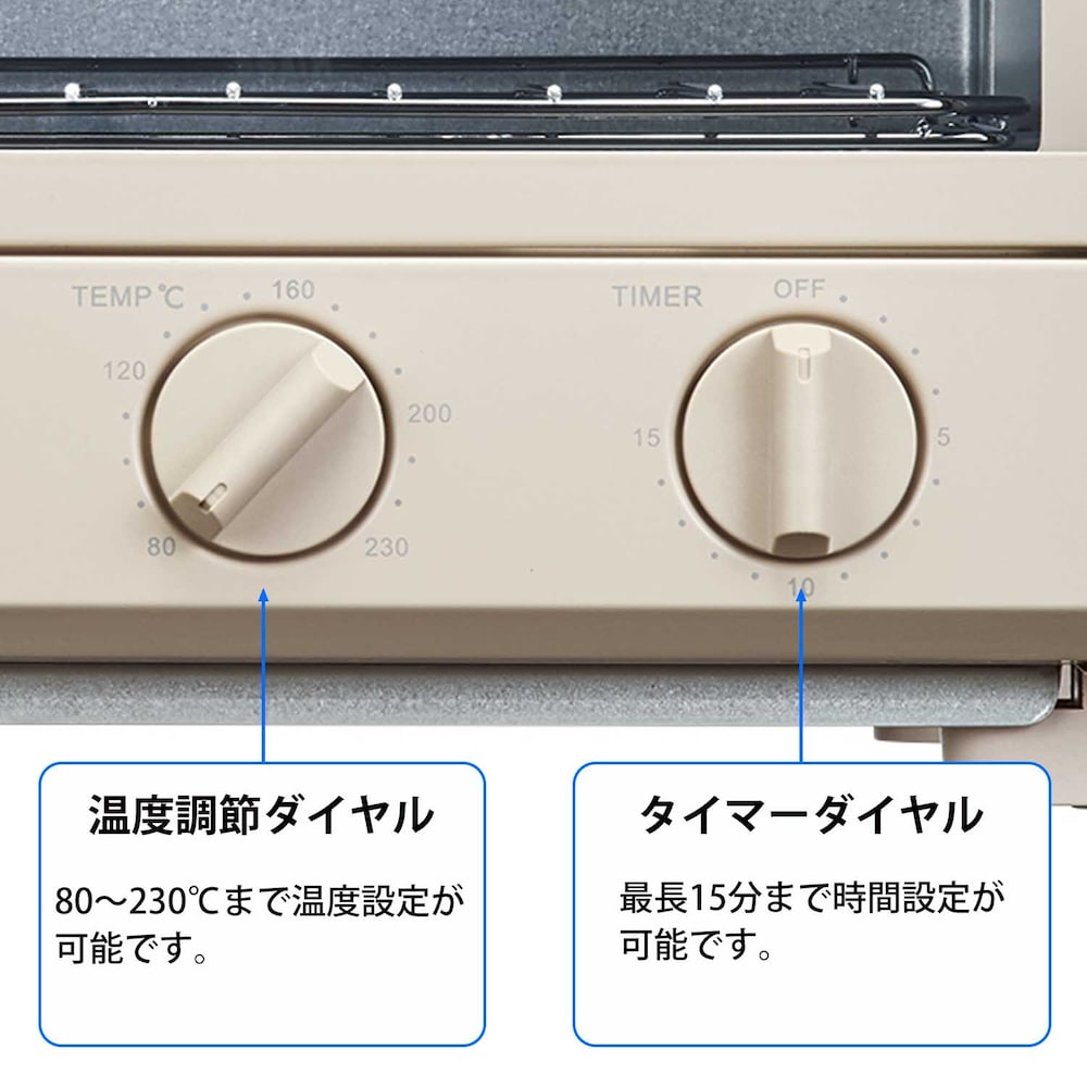 ダイヤルを回すだけのシンプル＆簡単操作