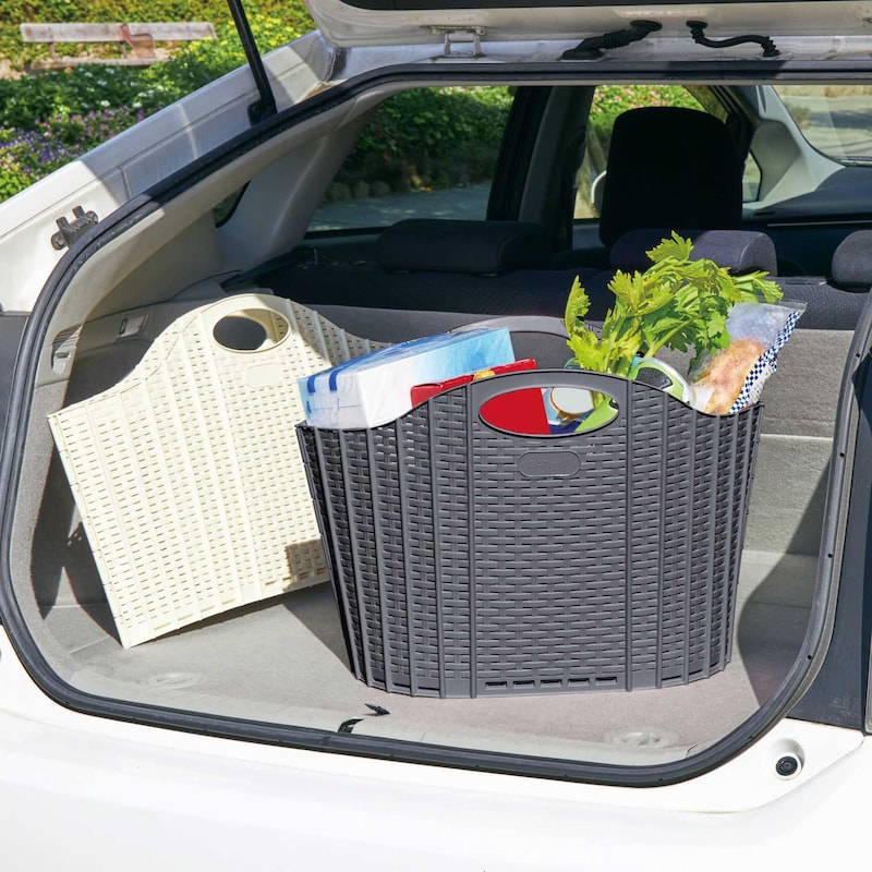 車のトランクにたたんで入れておけばまとめ買い時にも活躍