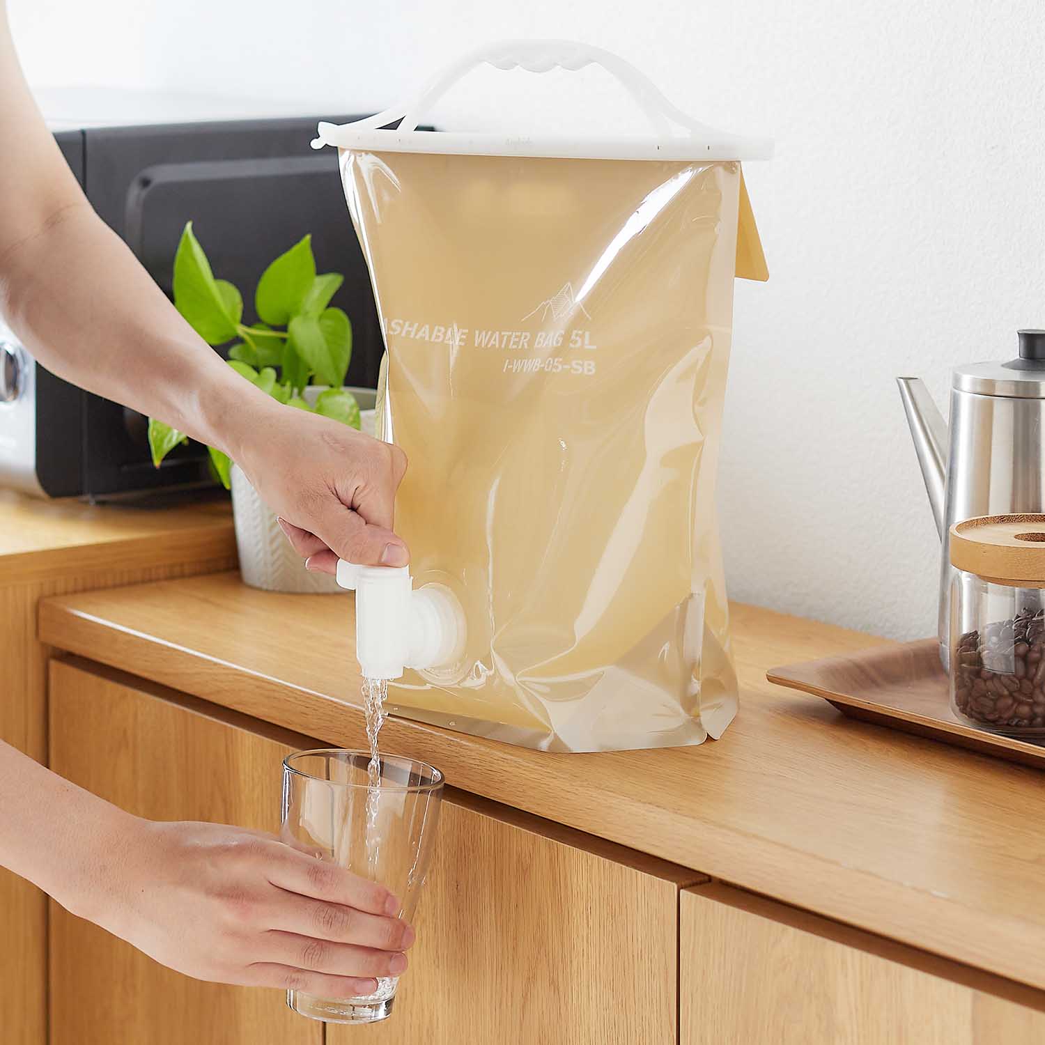 【ベルメゾン】【防災】蛇口付きウォーターバッグ 【ベルメゾン】【防災】蛇口付きウォーターバッグ