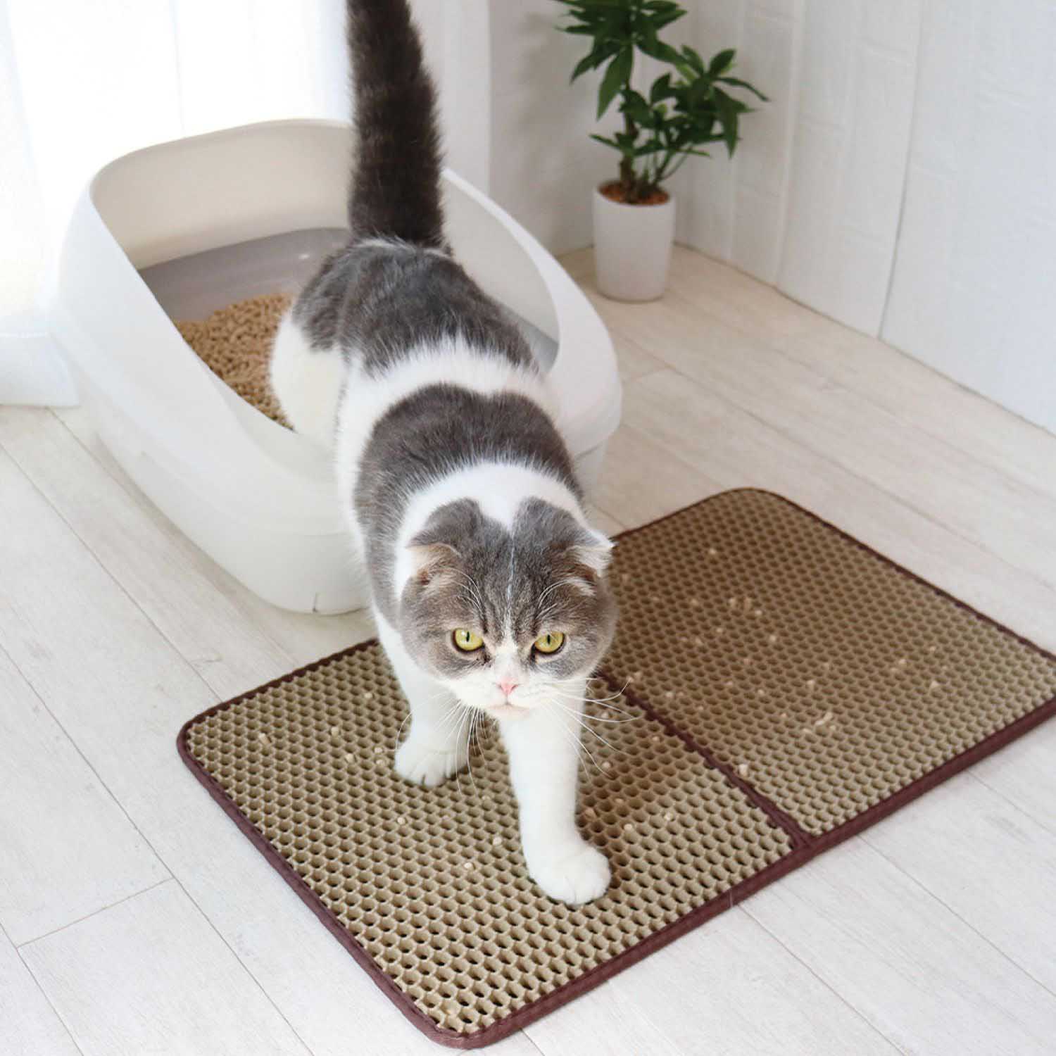 【ベルメゾン】猫砂飛び散り防止マット