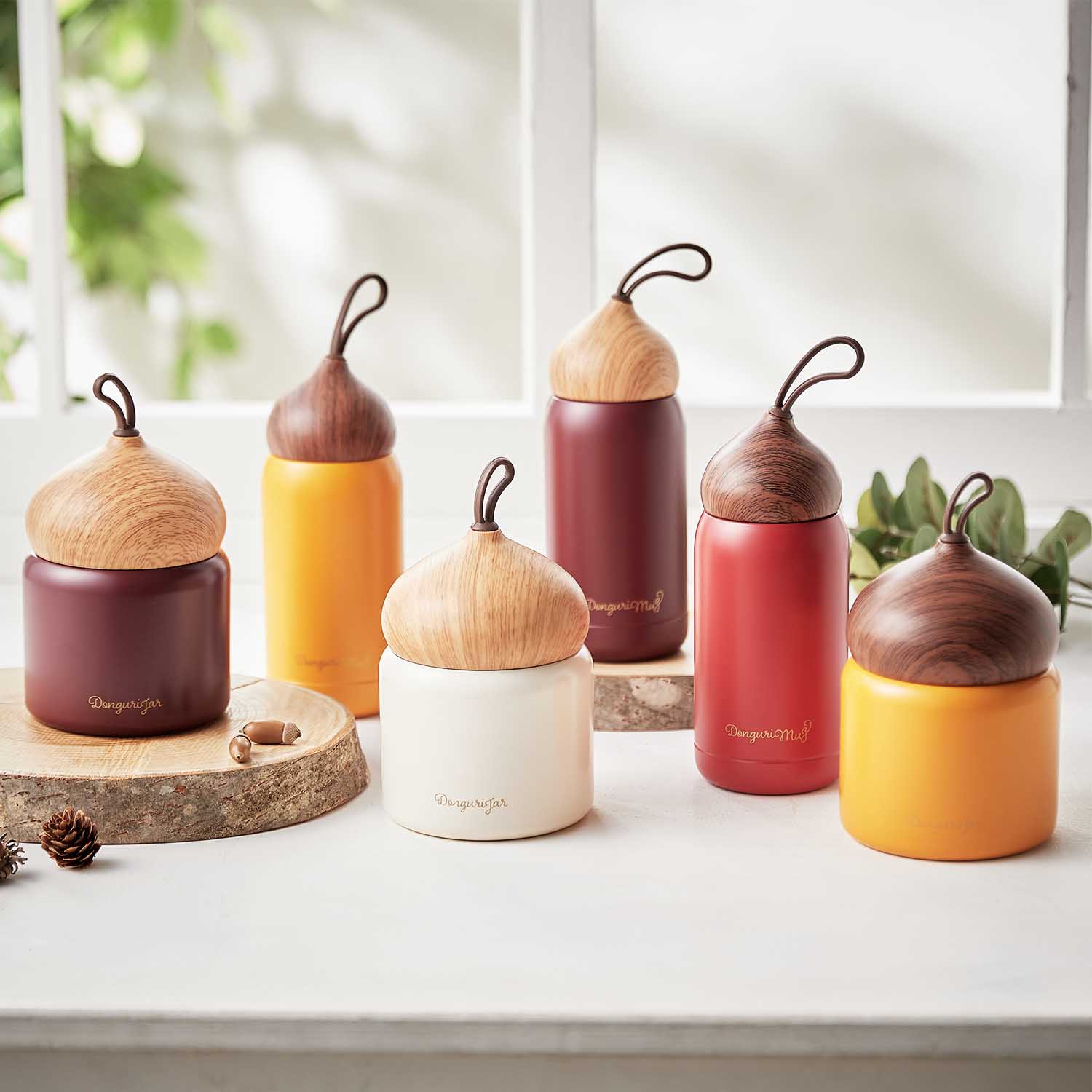 【ベルメゾン】ドングリマグ & ジャー 【保冷/保温】