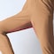 菱形に縫い合わせた股部分のマチ設計で足が上げやすい