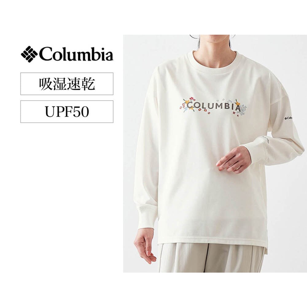 【コロンビア/Columbia】ウィメンズグラフィック長袖Tシャツ