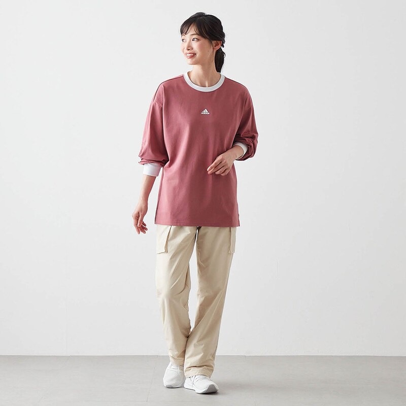 モデル身長164cm／Mサイズ着用