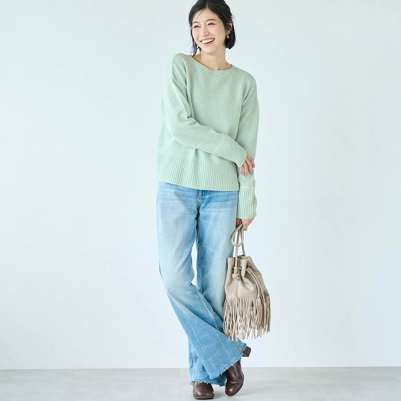 モデル身長168cm／M