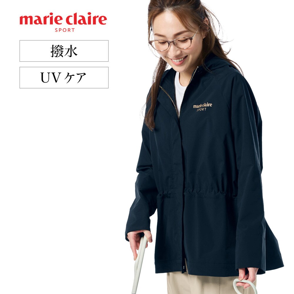【マリ・クレール スポール/marie claire SPORT】裏あったかフードジャケット