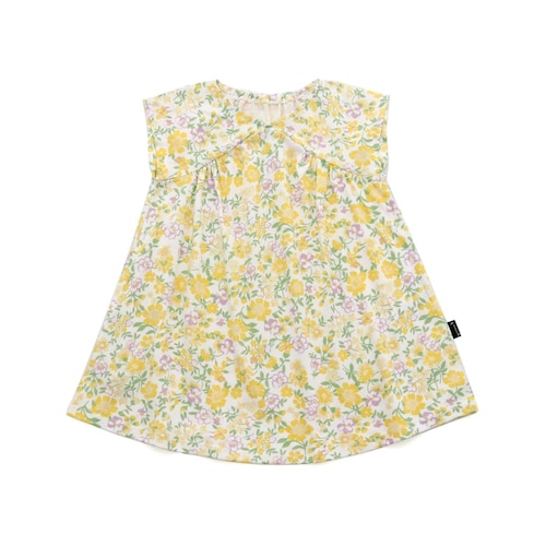 爽やかな花柄が素敵！まいにちワンピース(カットソー)【子供服】