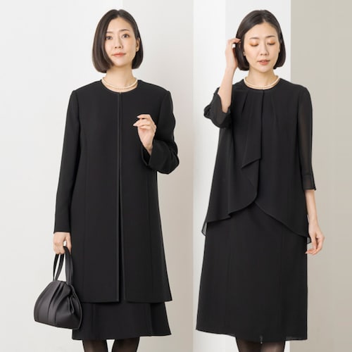 【特別価格】 ウォッシャブル3点セット【喪服・礼服】 (7~17AR)