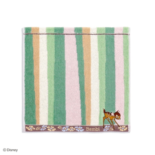 刺繍がかわいいタオルハンカチ（選べるキャラクター)