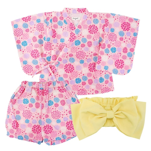 浴衣でも甚平でもない新しい浴衣風甚平 【ベビー服】【子供服】