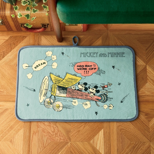 【定期お届け】【初回のみ30%OFF】 ふんわりマイクロファイバーのマルチマット「ディズニーシリーズ」 ：6回シリーズ