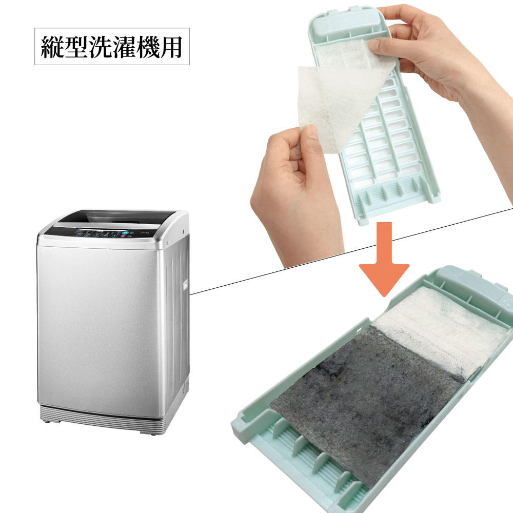 【定期お届け】 「いいことの素」縦型洗濯機用ゴミ取りフィルター<15枚入り> :ワンパターン 【定期お届け】 「いいことの素」縦型洗濯機用ゴミ取りフィルター<15枚入り> :ワンパターン