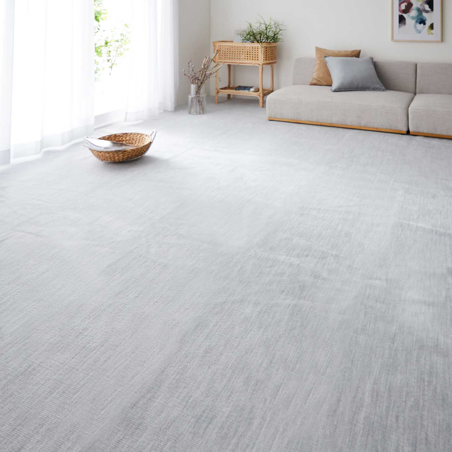 【ベルメゾン】プラチナ加工の抗菌防臭カーペット