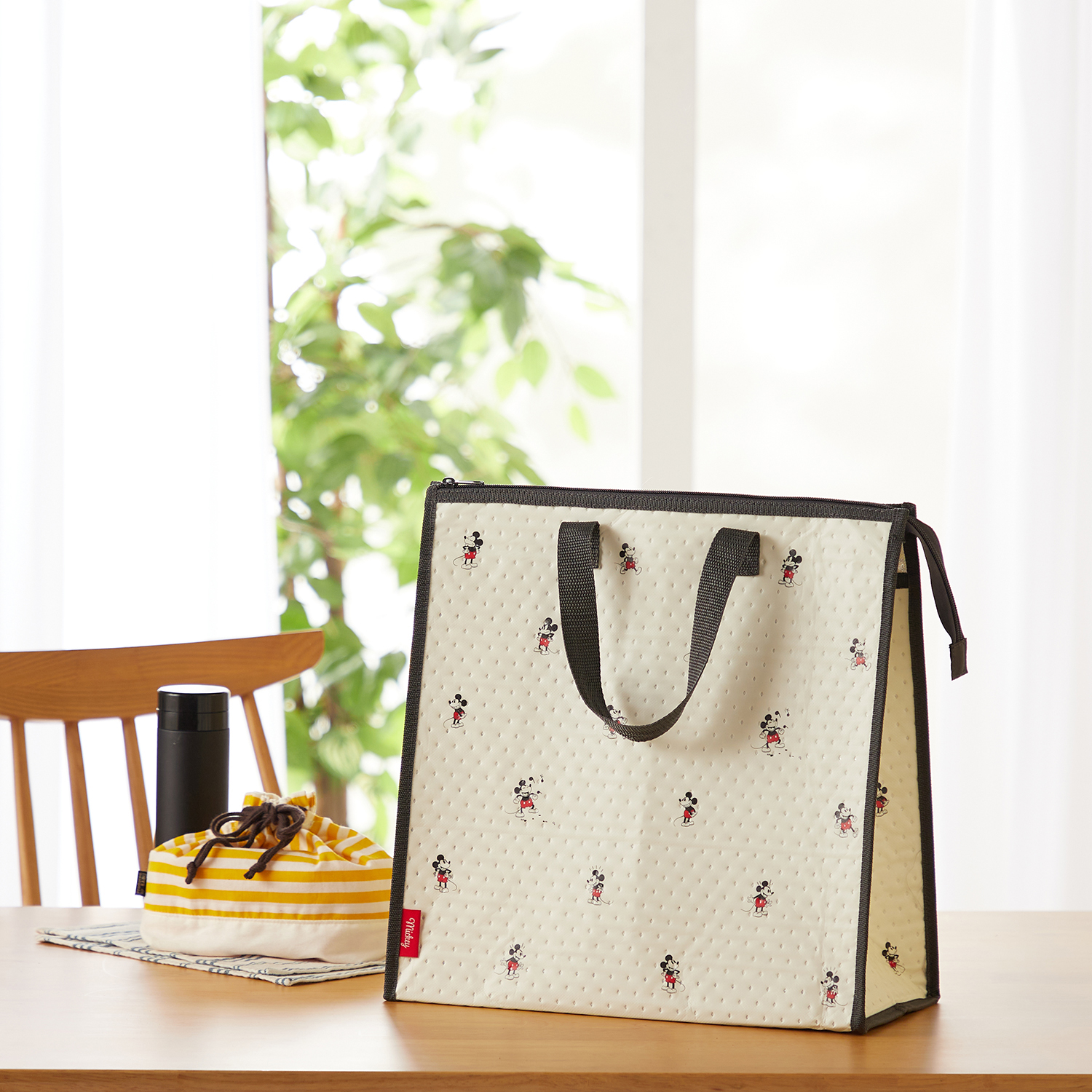 【ディズニー/Disney】行楽用トートバッグ「ミッキーマウス」