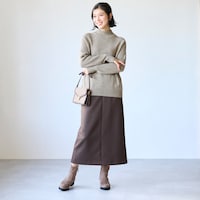 グレーベージュ着用