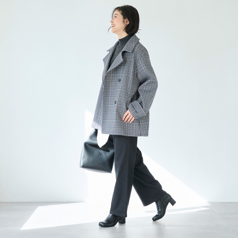 ブラック着用