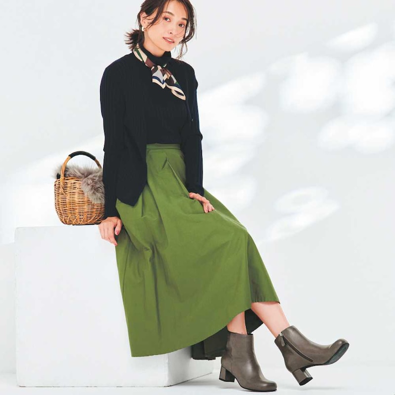 チャコール着用