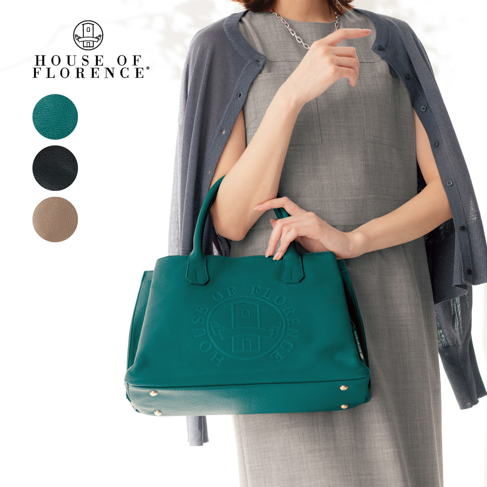 【2月4日再値下げ】 本革手提げバッグ(2WAY)