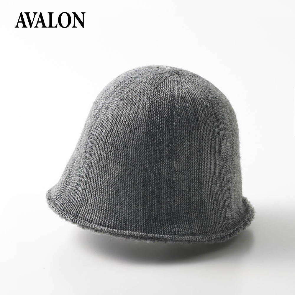 【アバロン/AVALON】透かし編みベルハット【リバーシブル】