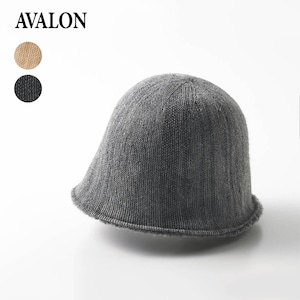 【アバロン/AVALON】透かし編みベルハット【リバーシブル】