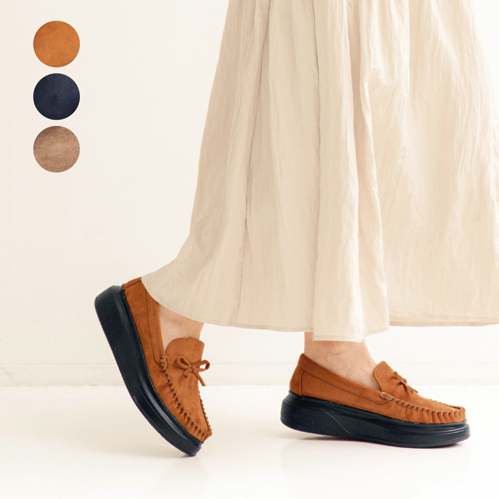 【エスエヌ バイ スタイルノート/SN by StyleNote】あったかボアインソールモカシン【軽量】