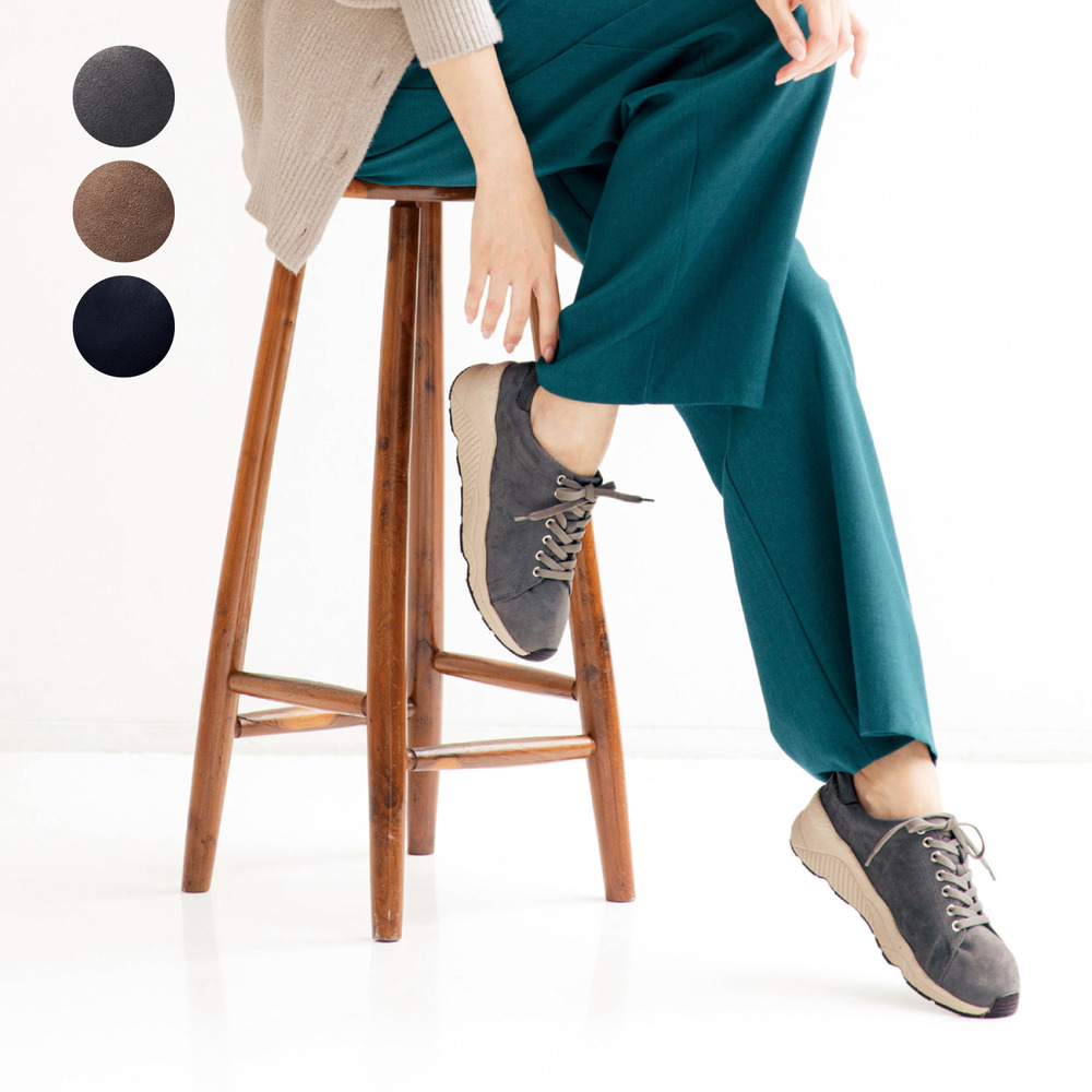 【エスエヌ バイ スタイルノート/SN by StyleNote】あったかボアインソールスニーカー【軽量】