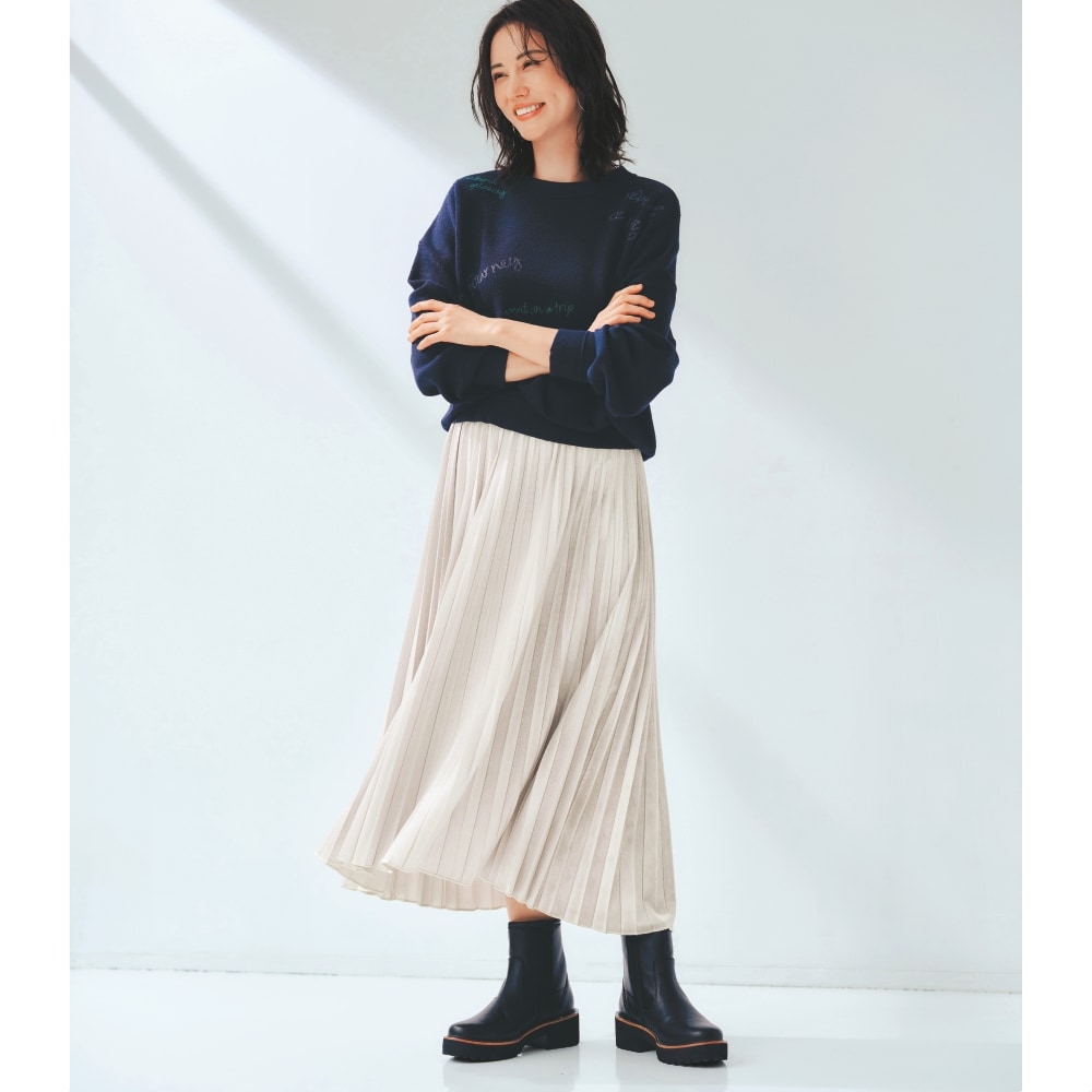 本革ラムソフトショートブーツ【軽量厚底】(ベネビス/BENEBIS