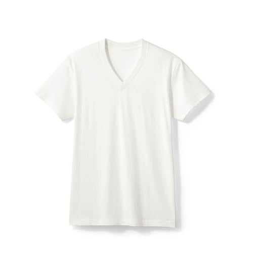 メンズコットンインナーTシャツ