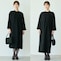 モデル身長160cm／S～Mサイズ　左：着丈107cm／右：着丈117cm