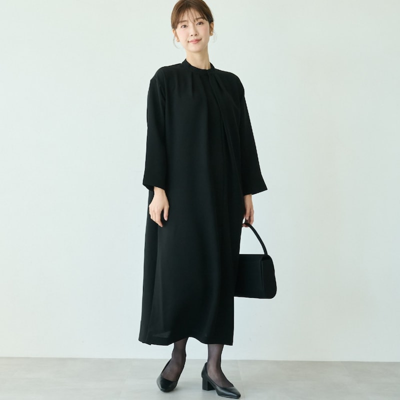 モデル身長160cm／S～M・着丈117cm