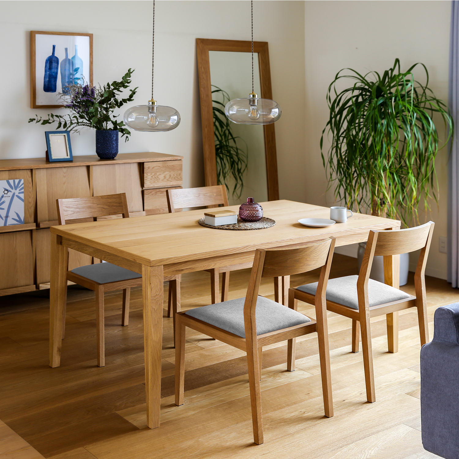 【高野木工/TAKANO MOKKOU】オーク材のダイニングテーブル【COMMON】 【高野木工/TAKANO MOKKOU】オーク材のダイニングテーブル【COMMON】