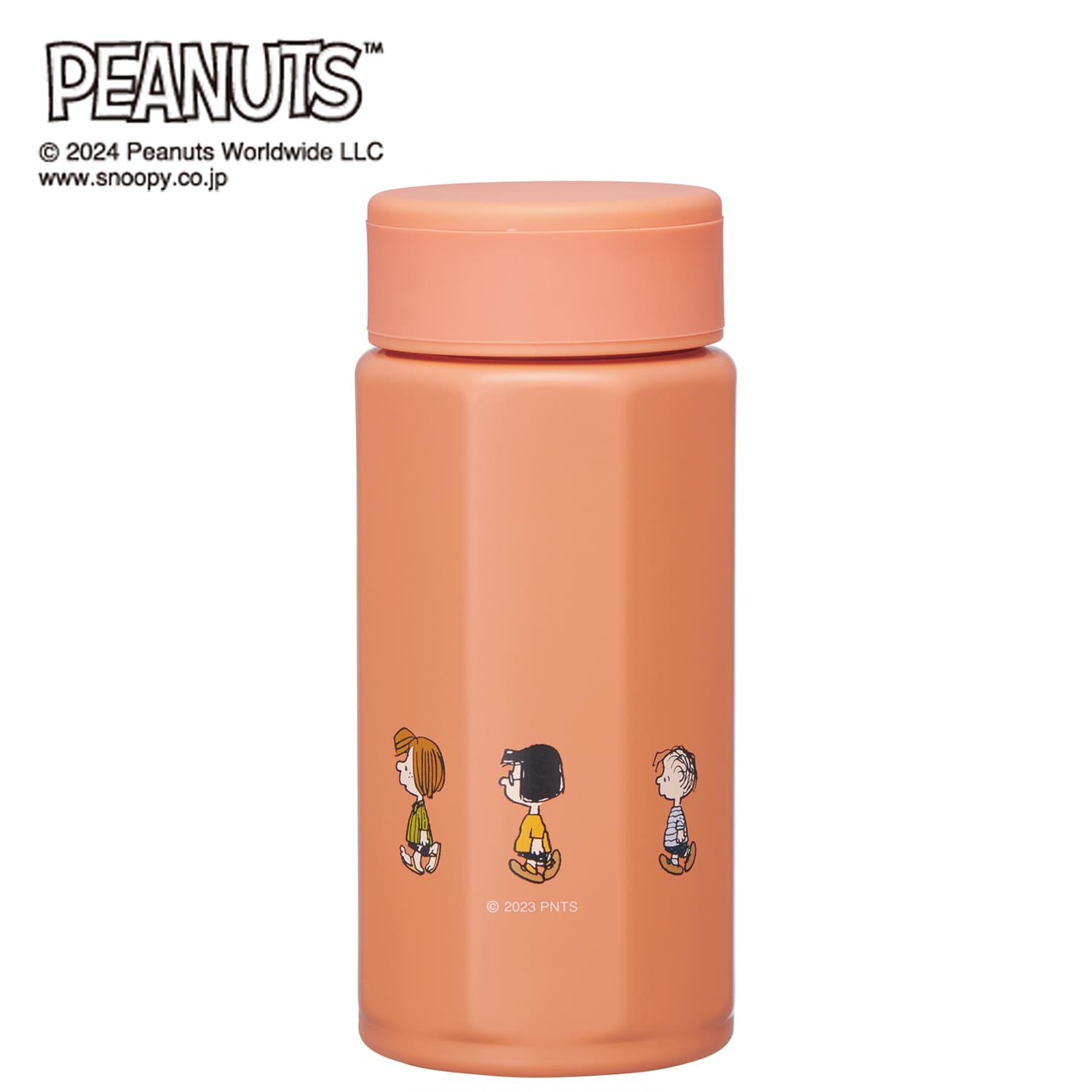 八角形ステンレスマグボトル350ml/500ml「スヌーピー」(ピーナッツ/PEANUTS)｜通販のベルメゾンネット