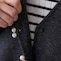 着脱しやすいスナップボタン仕様